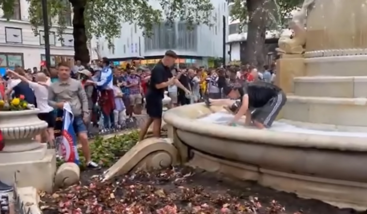 Káosz az EB-n: Életveszélyesen megsérült egy skót szurkoló (Videó)