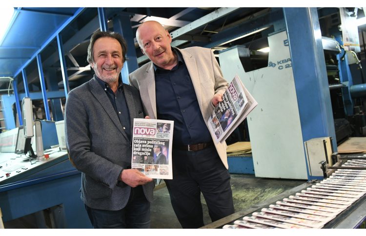 Eszéken nyomtatják a Nova napilapot