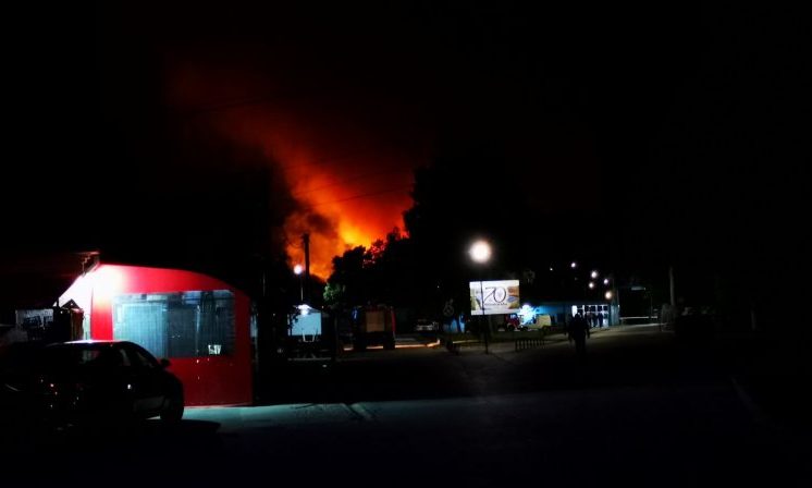 Čačakon felrobbant egy hadianyaggyár raktára (videó)
