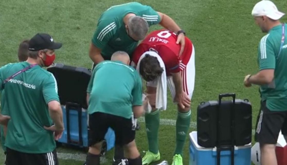 Szalai Ádámot kórházba kellett szállítani