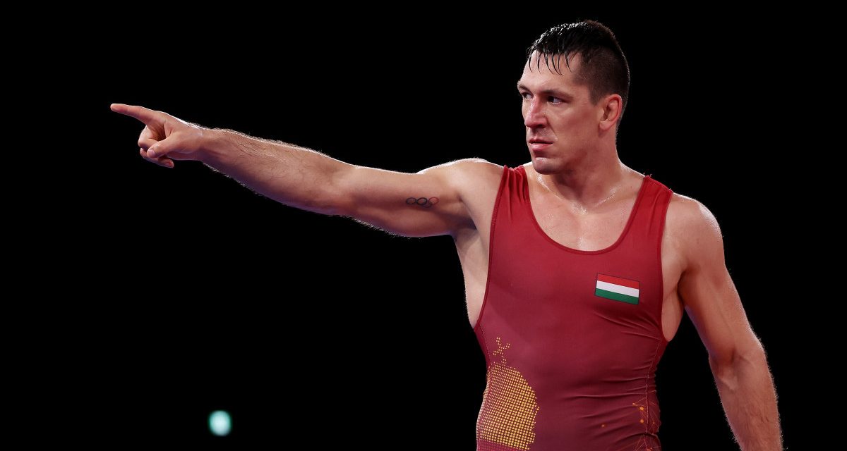 Magyar ezüst- és szerb bronzérem birkózásban