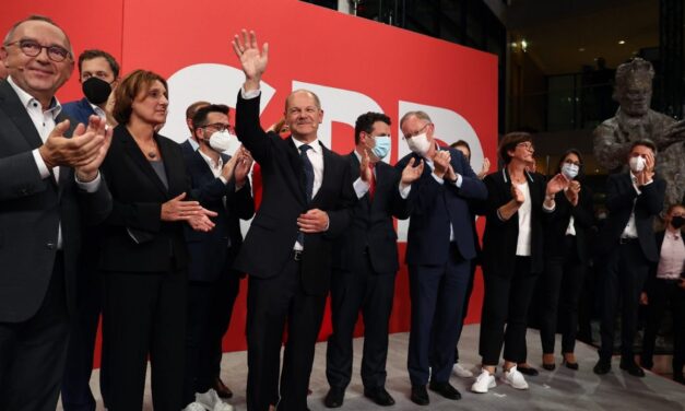 A szociáldemokraták győztek a parlamenti választáson Németországban