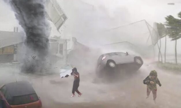 Tornádó pusztított Németországban, sérültek is vannak