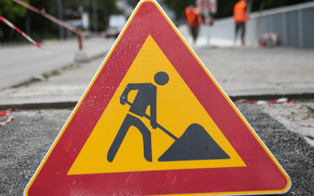 Útjavítás Nagykikinda és Nákófalva között