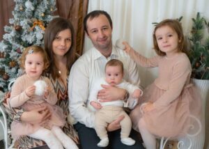 Kószó Krisztina és családja