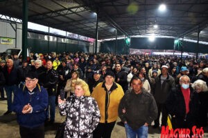 A X. Hurka- és Kolbászfesztivál 2021. november 27-én Adorjánon (Fotó: Gergely József / Magyar Szó)