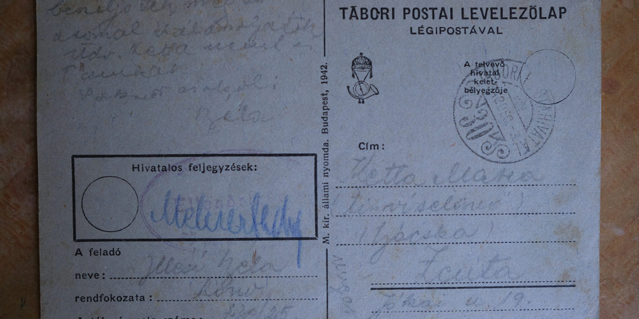 Történet egy háborúból: „Hol van a Béla levele?”