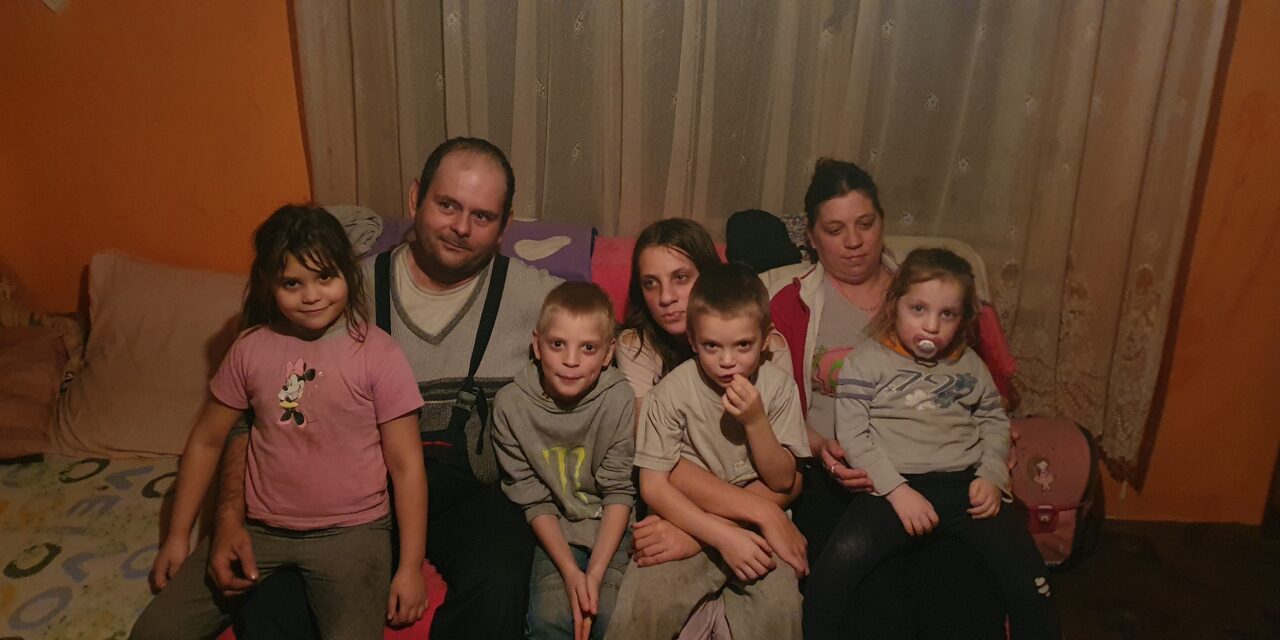 Segítségre szorul a zentai Kazinci család