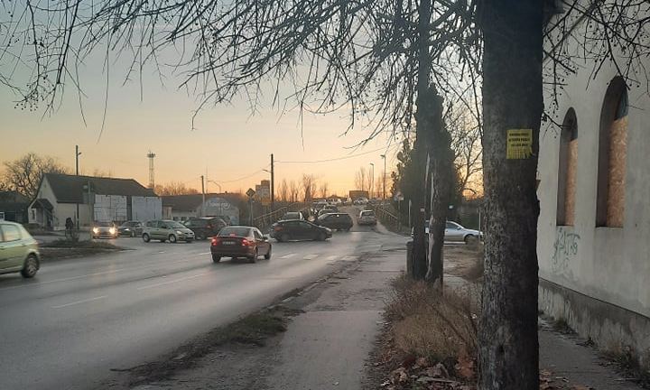 Karambol a Majsai hídnál