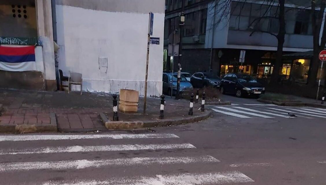 Lemeszelték a hírhedt Mladić-falfirkát Belgrádban