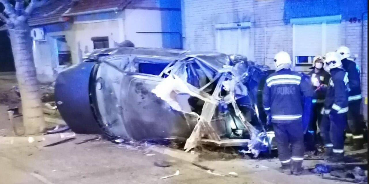 A rendőrök elől menekült a szerb rendszámtáblás autó sofőrje, heten meghaltak Mórahalmon