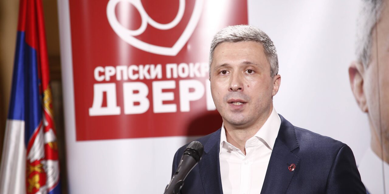 Hivatalosan is Boško Obradović a Dveri köztársasági elnökjelöltje