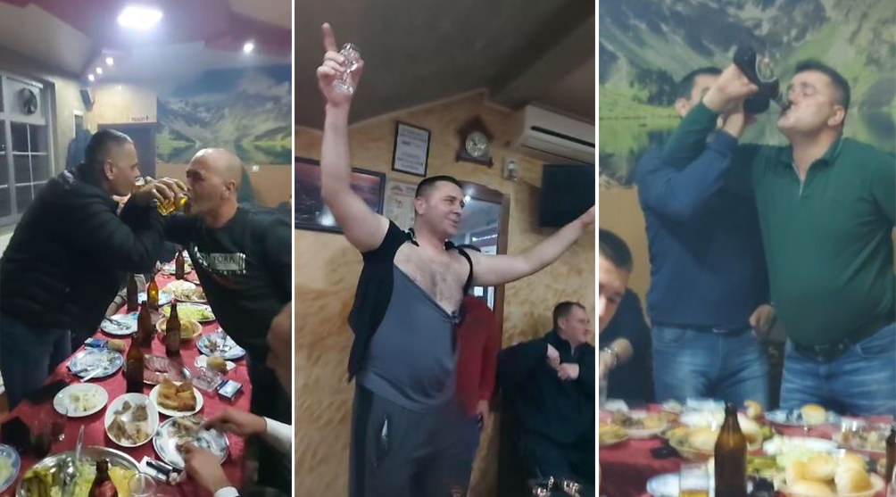 Így buliznak hős rendőreink