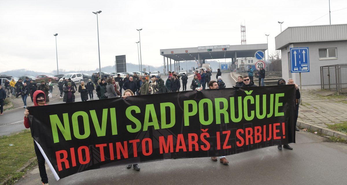 A környezetvédők ismét blokád alá vették az országot