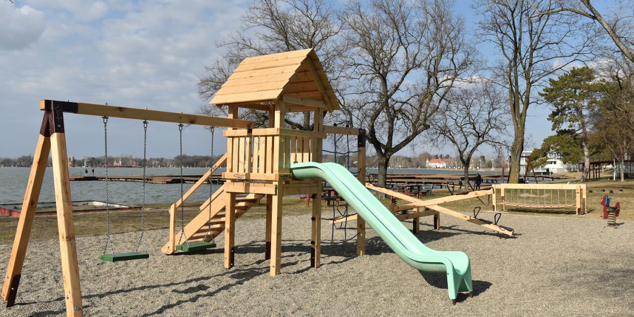 Olajból játszótér