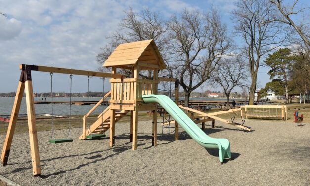 Olajból játszótér