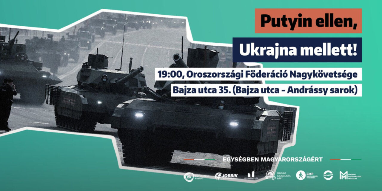 <span class="entry-title-primary">Magyarországi reakciók az orosz agresszióra</span> <span class="entry-subtitle">Az ellenzék tüntetést szervez – Márki-Zay megbízhatatlan szövetségesnek nevezte Orbánt – A miniszterelnök Brüsszelből jelentkezik este</span>