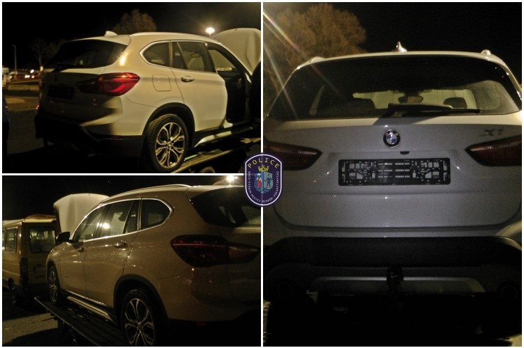 Körözött BMW Tompán