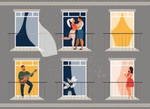 Szomszédságtól a házasságig (Illusztráció: Shutterstock)