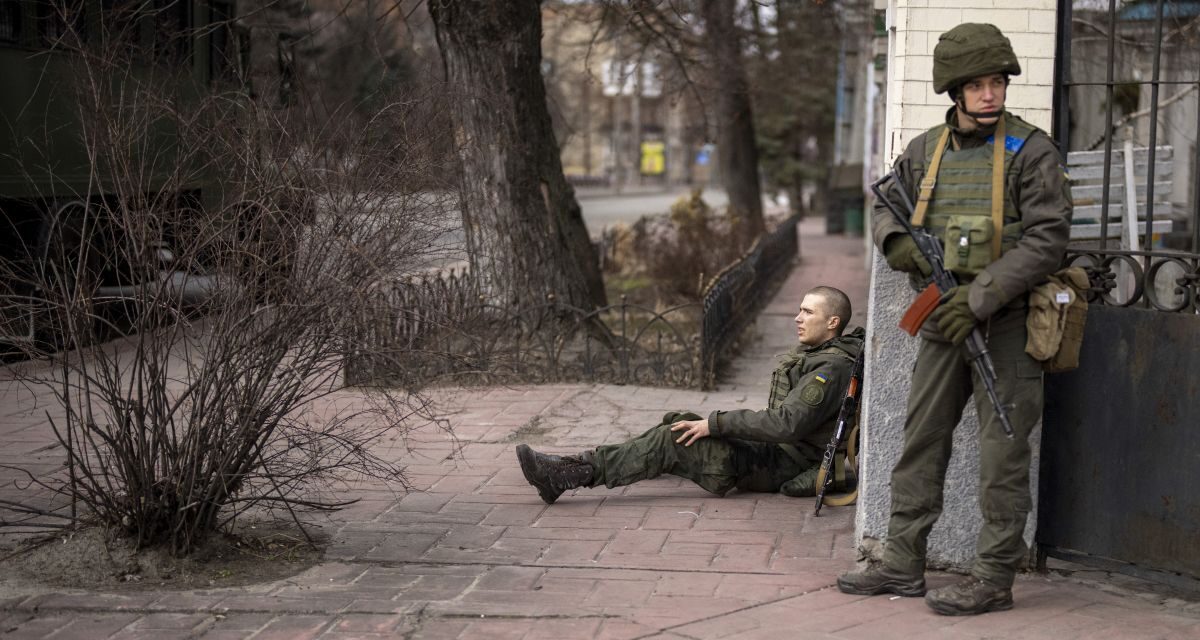 Éheznek az ukrán katonák a frontvonalon