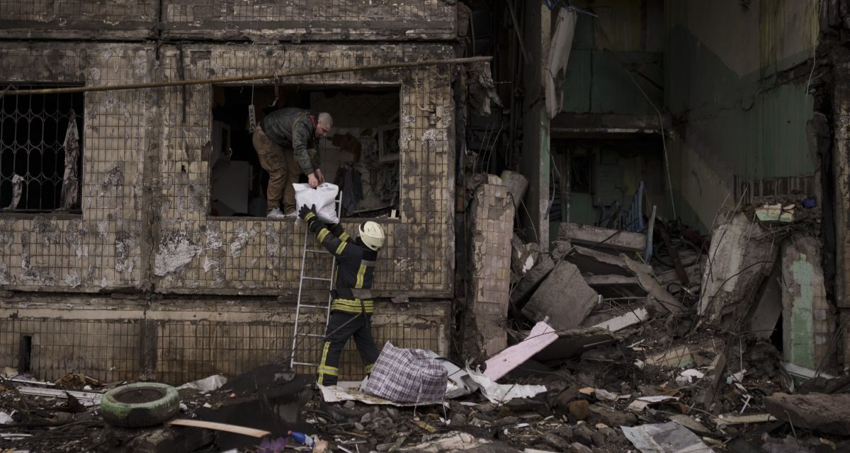 Erős robbanások hallatszottak Kijev központjában reggel
