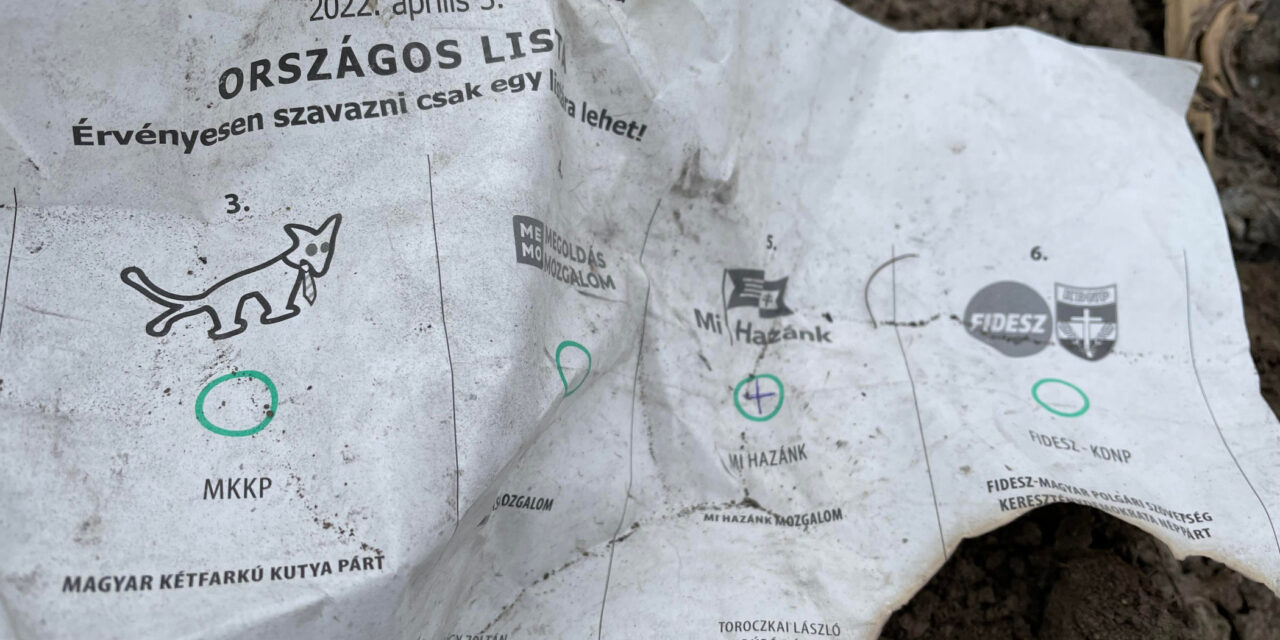 Kidobott levélszavazatokat találtak Marosvásárhely mellett