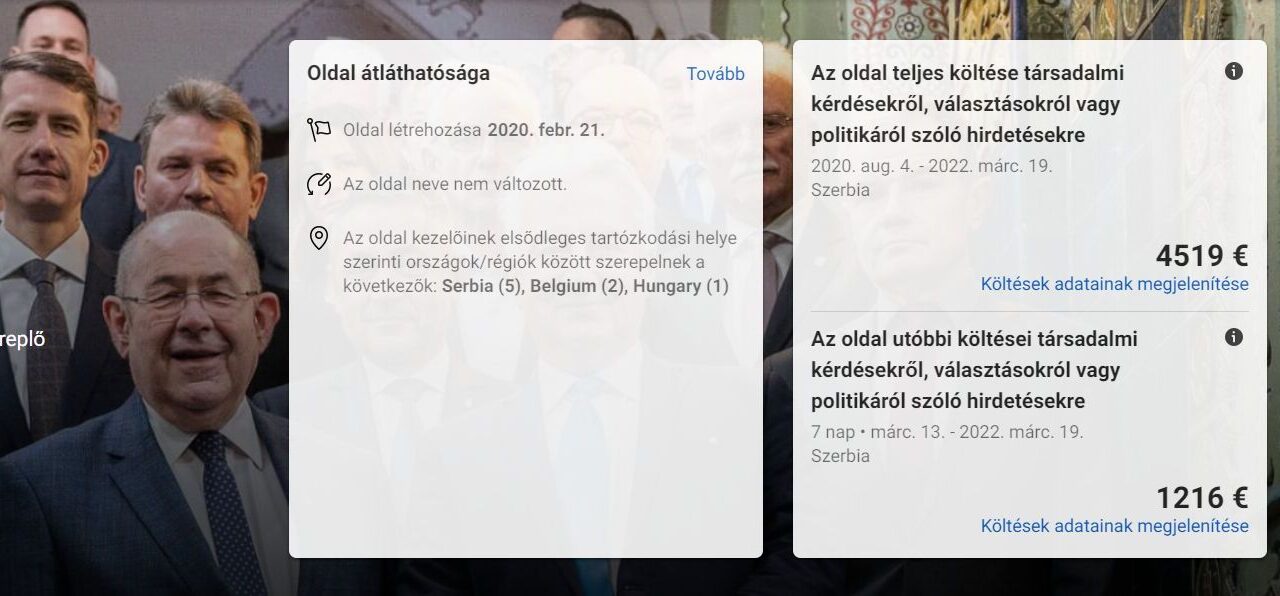 <span class="entry-title-primary">Tizennyolcezer eurót költött a VMSZ Facebook-hirdetésekre</span> <span class="entry-subtitle">Pataki Attila és a Prosperitati Alapítvány is beszállt a szerbiai választási kampányba</span>