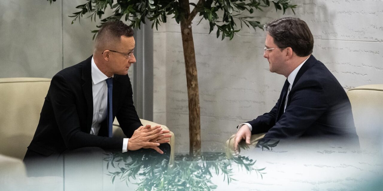 Szijjártó: Sikertörténet Magyarország és Szerbia kapcsolata