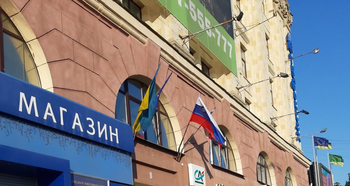 Harkov bombázása során Szlovénia konzulátusa is megsemmisült (Videó)