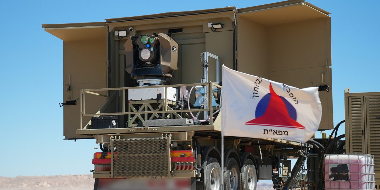 Sikeresen tesztelték Izraelben a lézeres légvédelmi rendszert