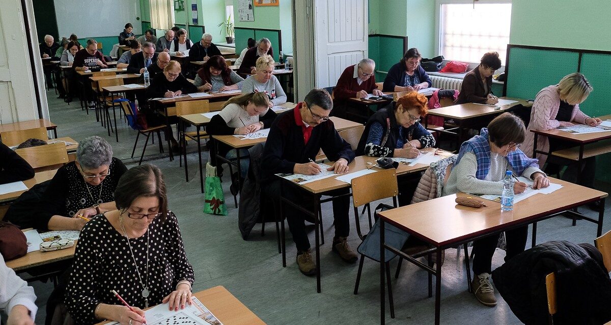 Keresztrejtvény- és sudokufejtő verseny Magyarkanizsán