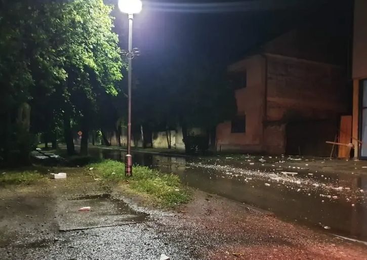 Jégeső, villámlás és zápor Vajdaság-szerte