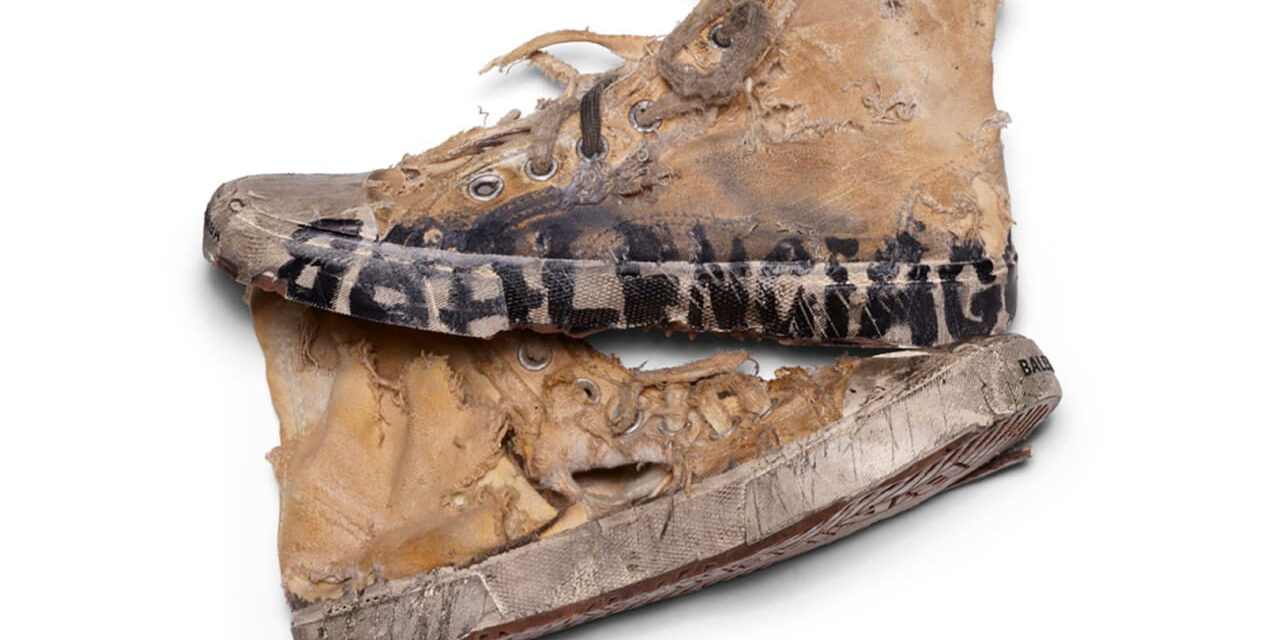 Ez a cipő direkt néz ki így, és alig ezerhatszáz euróba kerül