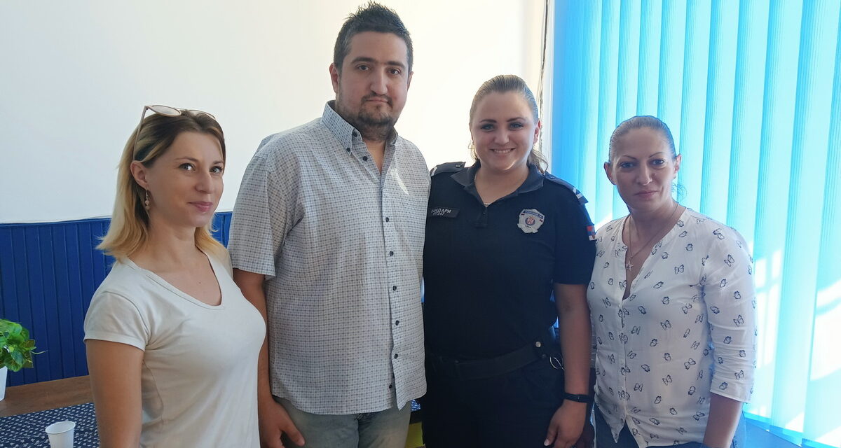 A felsőhegyiek felújították a rendőrállomásukat