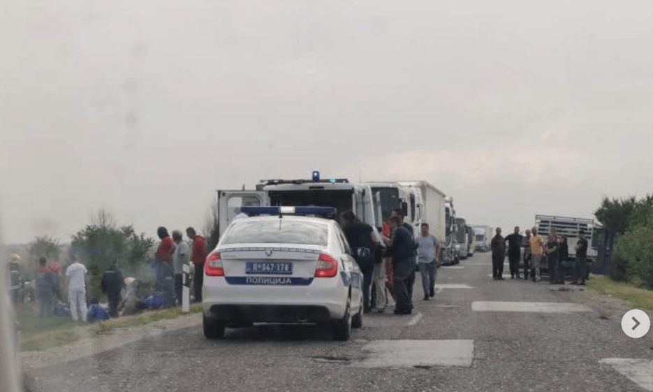 Súlyos buszbaleset történt Szerémségben