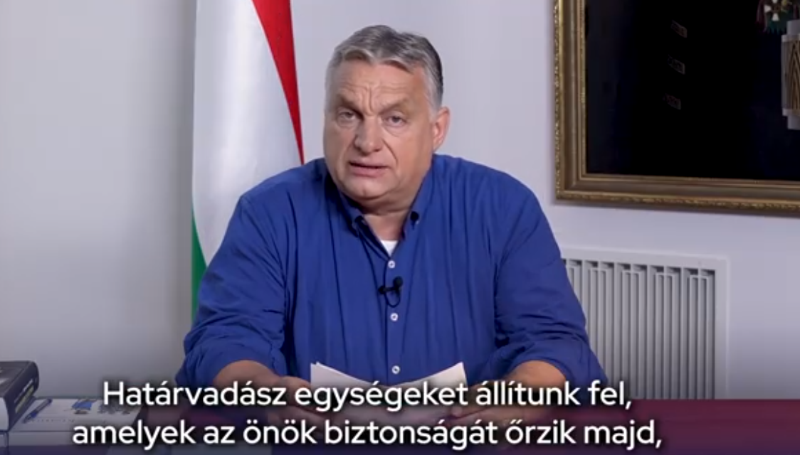 Orbán: Megerősítjük Magyarország déli határait