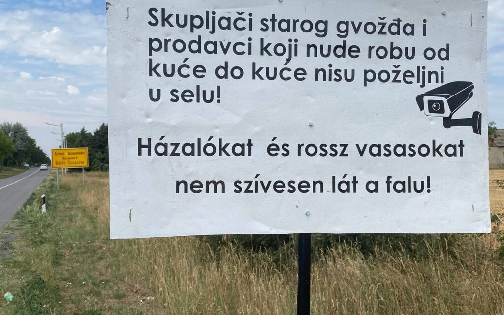 Továbbra sem látják szívesen a házalókat Csantavéren és Zentaörsön