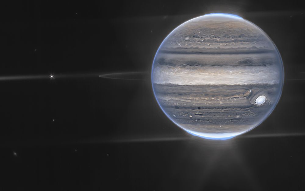 Lenyűgöző képek a Jupiter sarki fényeiről