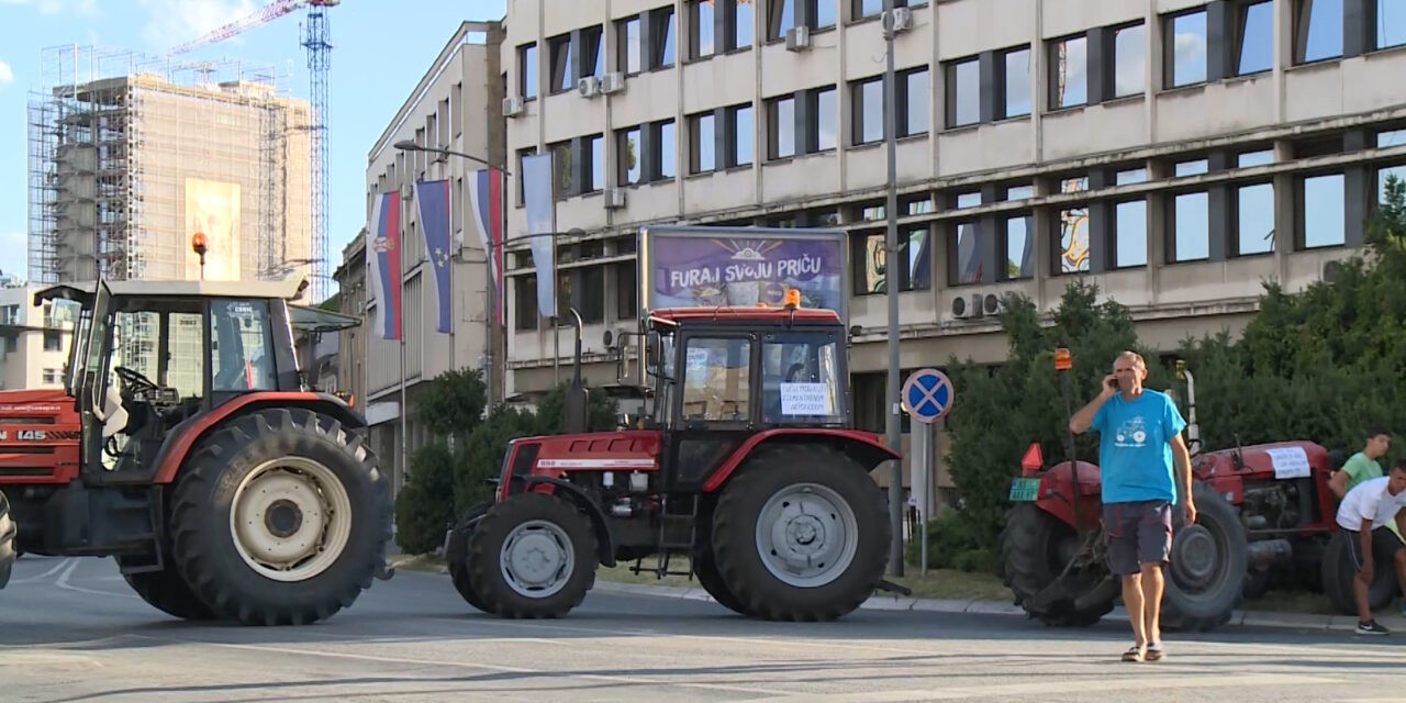 Hazamentek az Újvidéken tiltakozó szenttamási gazdák