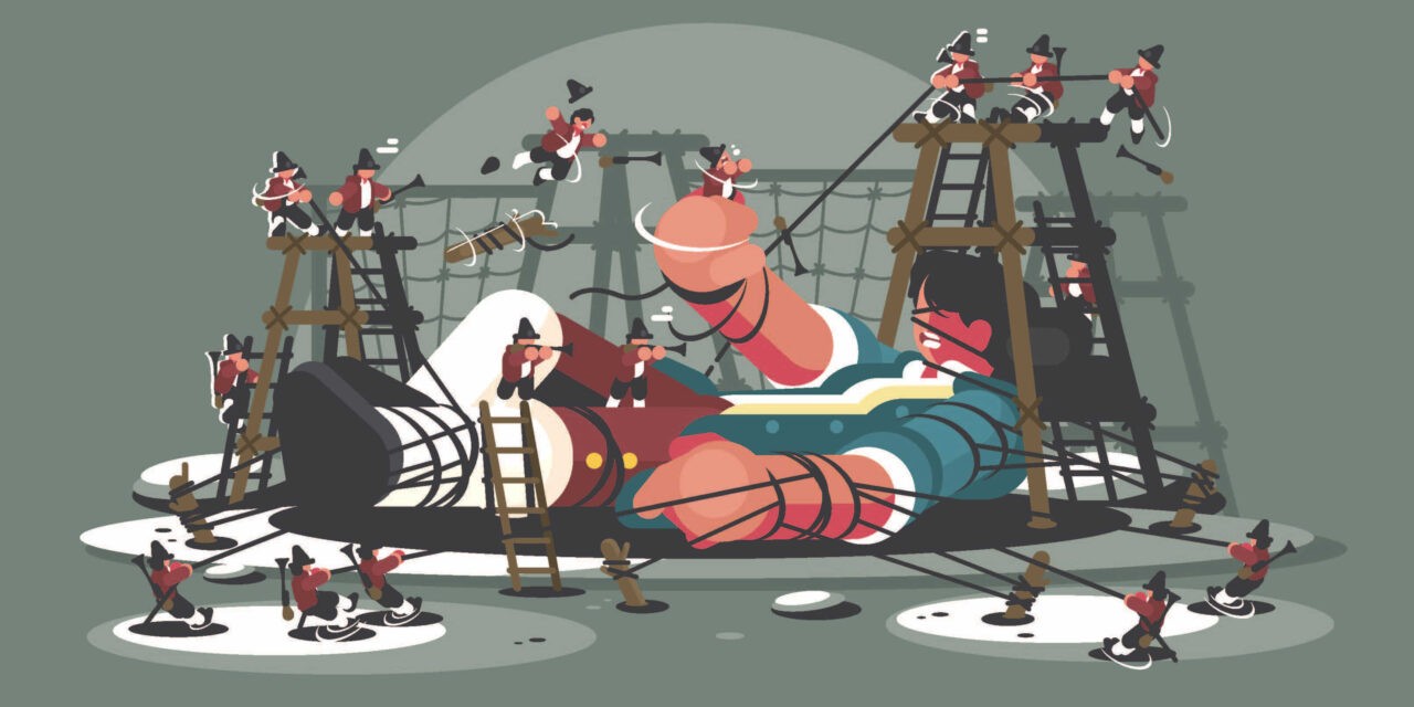 <span class="entry-title-primary">A törpék meg az óriás</span> <span class="entry-subtitle">Miniszterelnöki expozé és háborgó/háborús mesék</span>