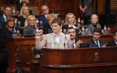 Brnabić: Készen a párbeszédre, rendőrök jelenléte nélkül lesz parlamenti ülés