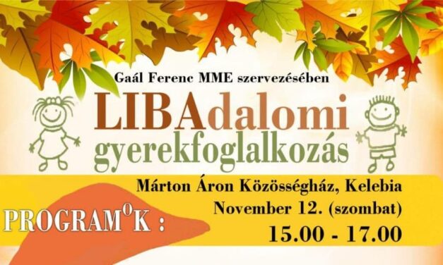 Libadalom a kelebiai Márton Áron közösségi házban