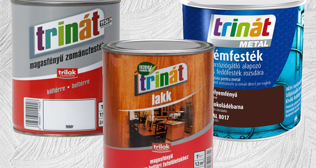 Válasszon kiváló minőségű, környezetbarát festékeket minden felületre!