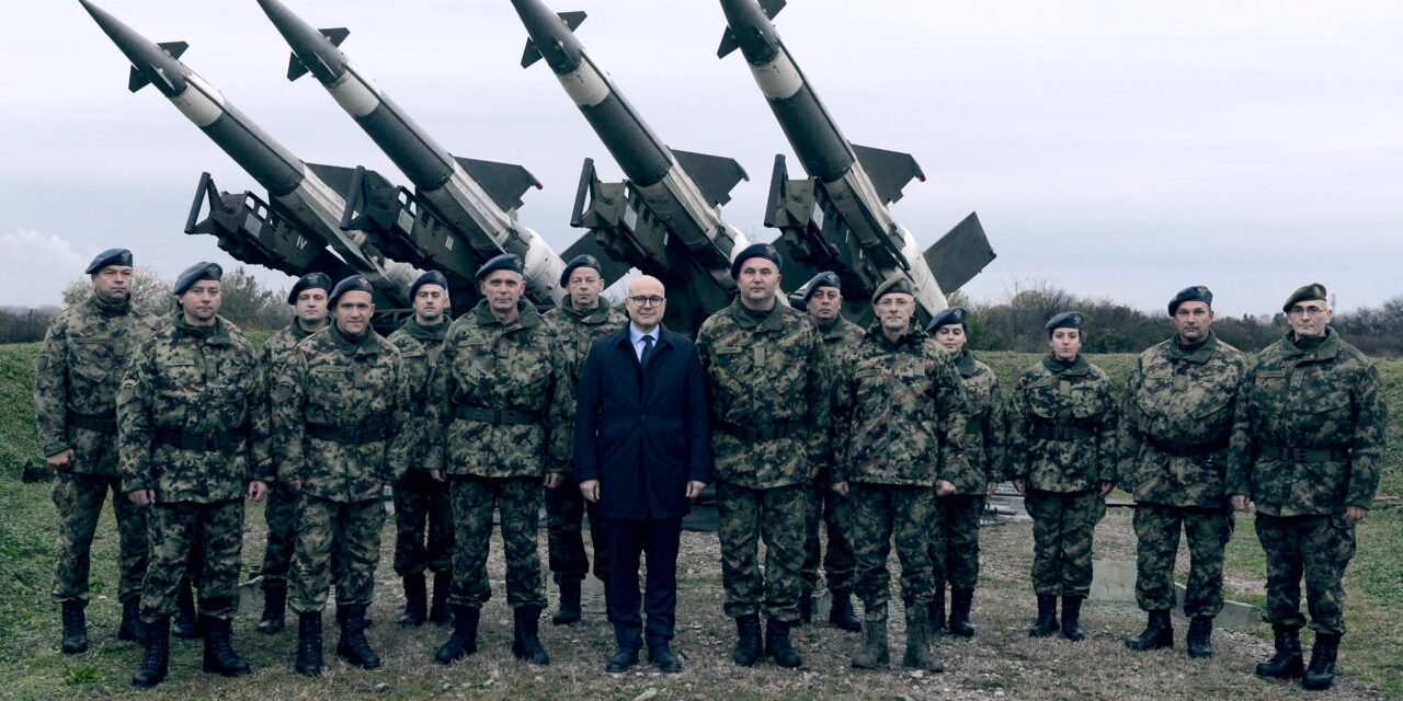 Vučević és Mojsilović felkereste a szerb légvédelem rakéta hadosztályát