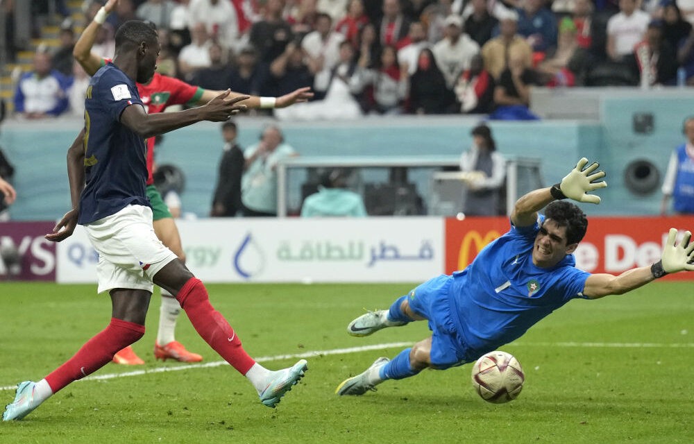 Franciaország megállította Marokkót, megvédheti vb-címét
