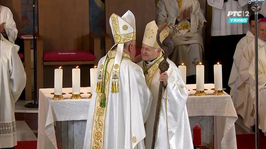 Beiktatták Német László belgrádi érseket