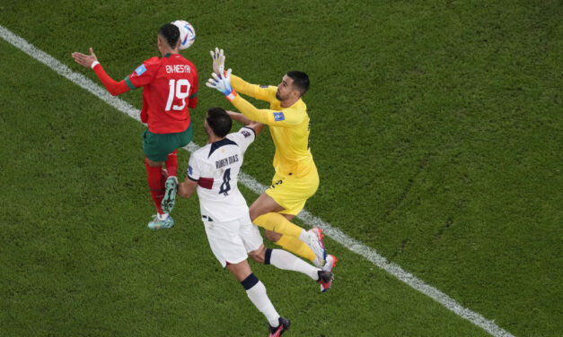 Marokkó az első afrikai válogatott, amely elődöntőbe jutott!