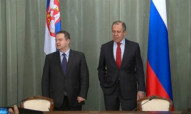 Szergej Lavrov duplán köszöntötte fel Ivica Dačićot