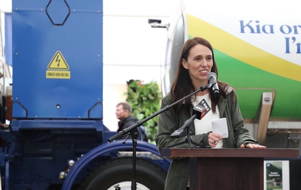 Lemondott Jacinda Ardern, Új-Zéland miniszterelnöke