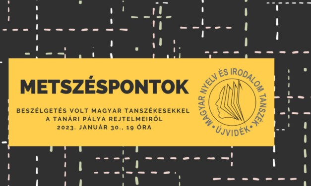 <span class="entry-title-primary">Metszéspontok</span> <span class="entry-subtitle">Gimnáziumi tanárok tapasztalatcseréjével folytatódik a Magyar Tanszék online beszélgetéssorozata</span>